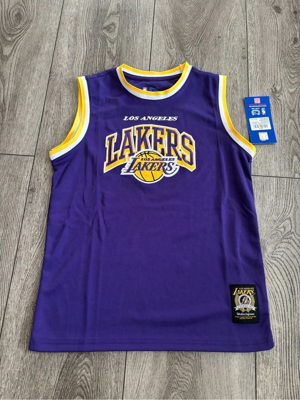 Lakers Purple Kids Jersey Tank Top